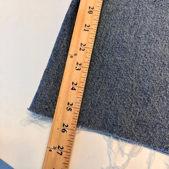 The Ragged Priest Blue High Rise Checkered Kickflip Wide Leg Jeans Size 26 - Picture 10 of 10